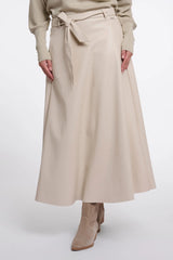 Chelsea Leather Skirt