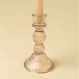 Calista Candleholder-Blush