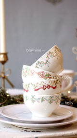 Bowl W/Bows