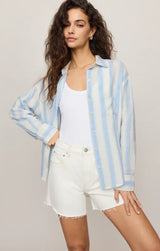 Perfect Striped Button Up