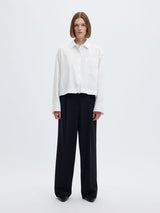 Dannie Cropped Boxy Shirt