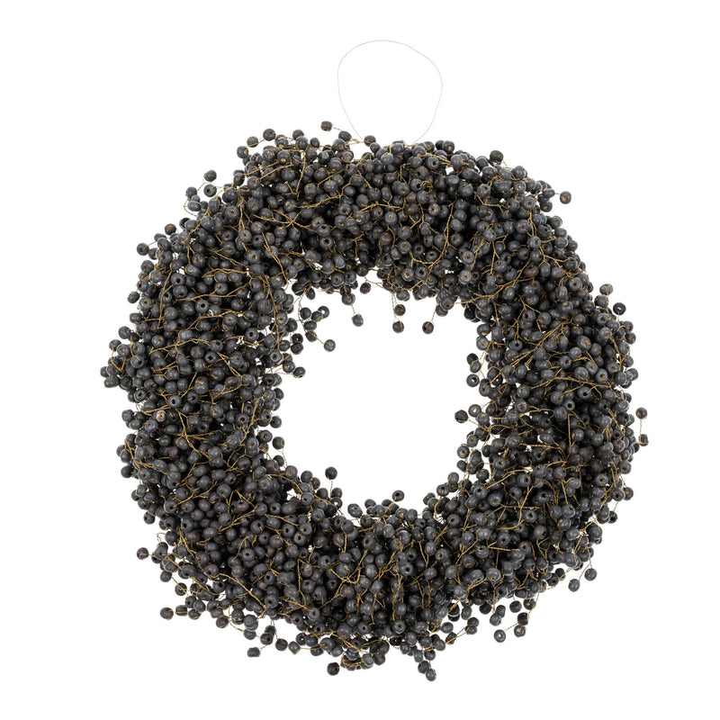 Beaded Berry Wreath