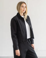 Magali Jacket-Washed Black