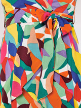 Color Blocked Cami Dress