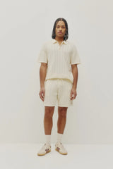 Wave Knit Polo