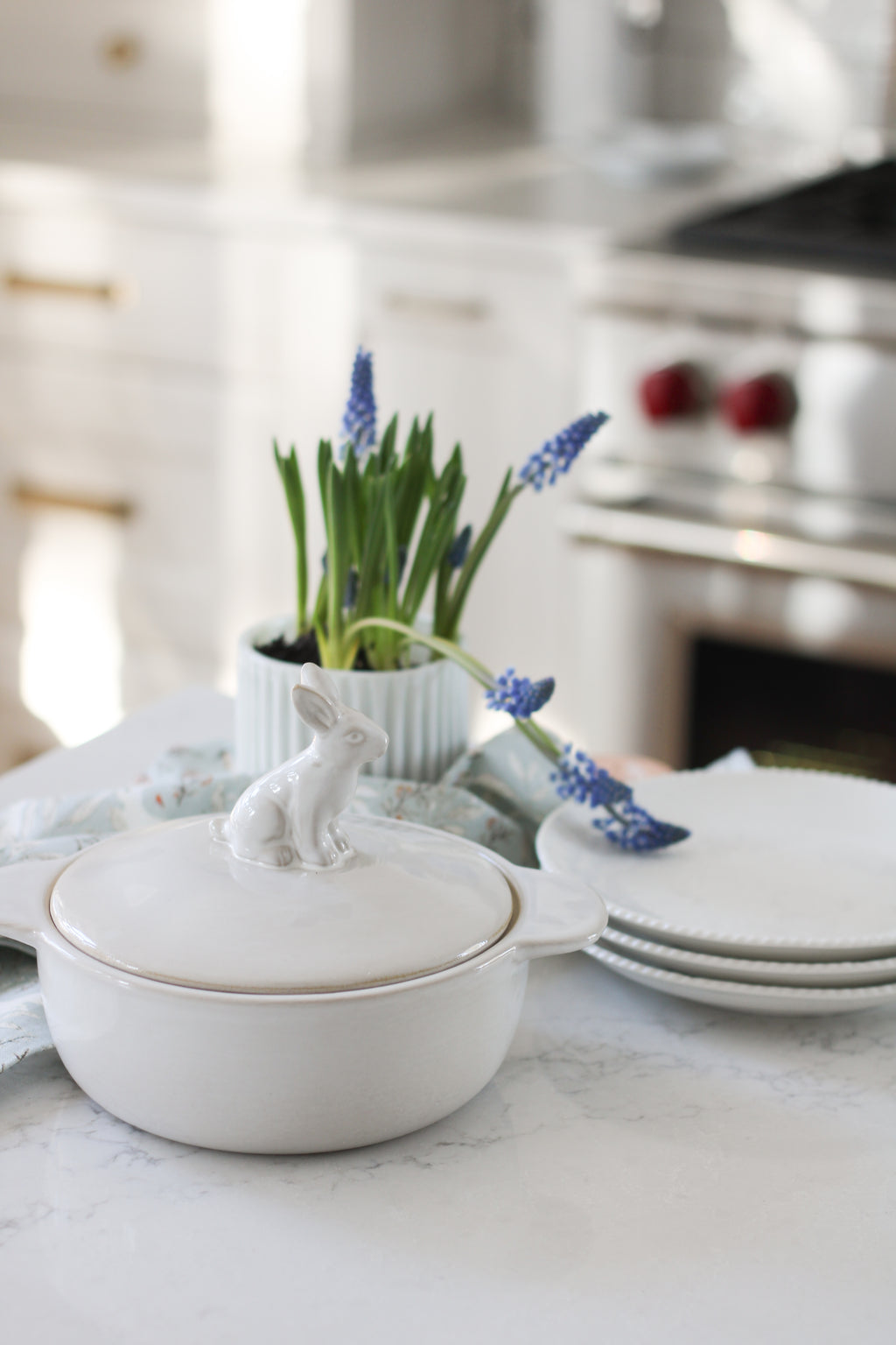 Rabbit Stoneware Baker - Thumbnail 3