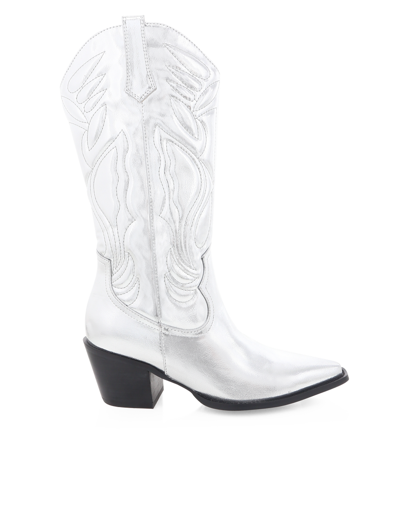 Dempsey Boot-Silver