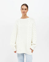 Adele Cable Knit Sweater F24