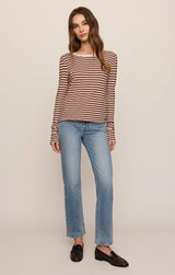 Junie Stripe Slub Shirt