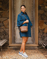 Kasey Textured Crossbody