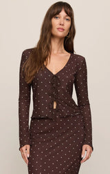 Amara Polka Dot Top