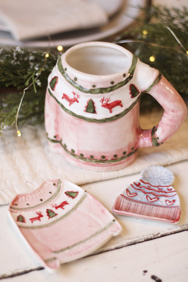 Sweater Plate W/Hat