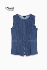 Leah Denim Vest