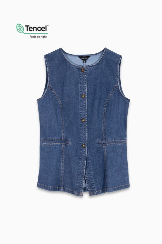 Leah Denim Vest