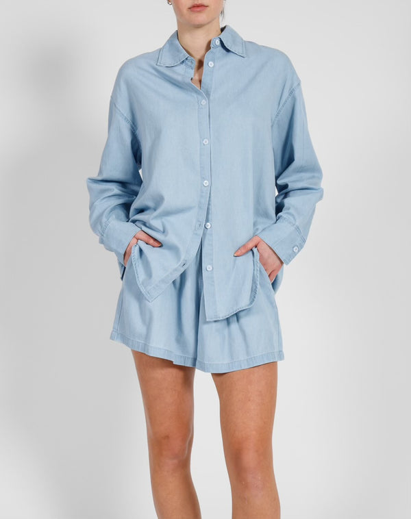 Chambray Button Up
