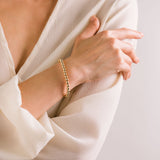 Gold Filled Stretch Bracelet