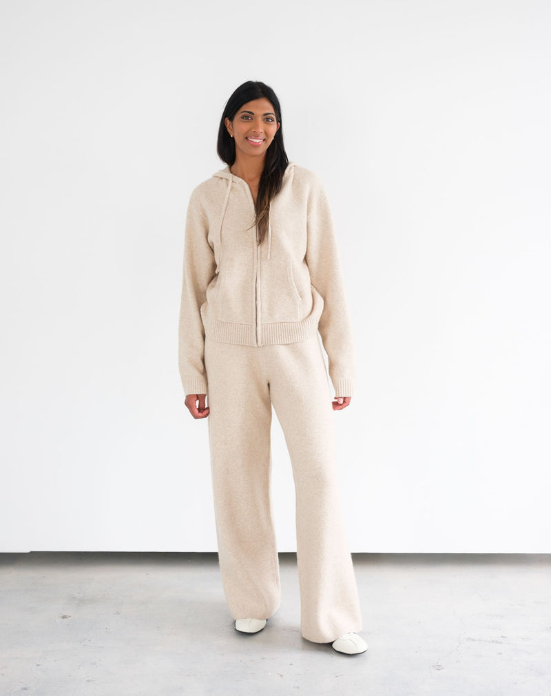 Knitted Wide Leg Pant