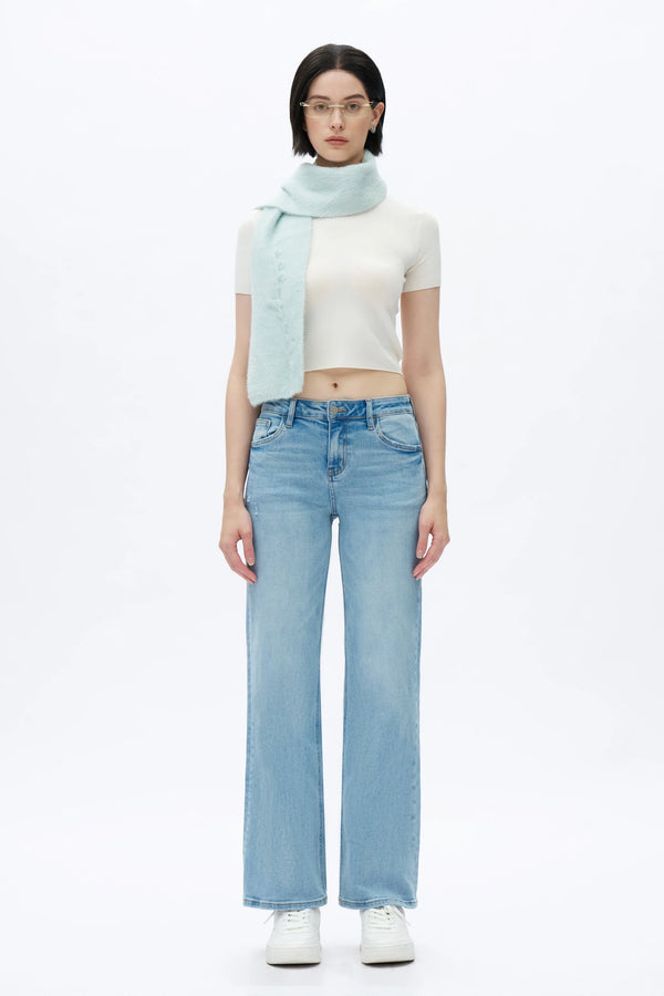Alsa Mid Rise Wide Leg