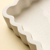 Scalloped Rectangle Plate