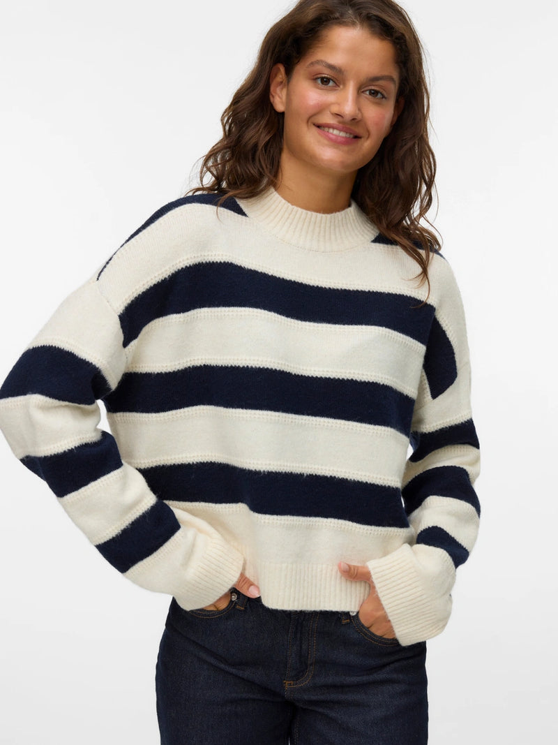 Inez Striped Sweater