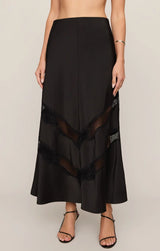 Kori Lace Inset Skirt