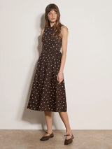 Polka Dot Fit & Flare Dress