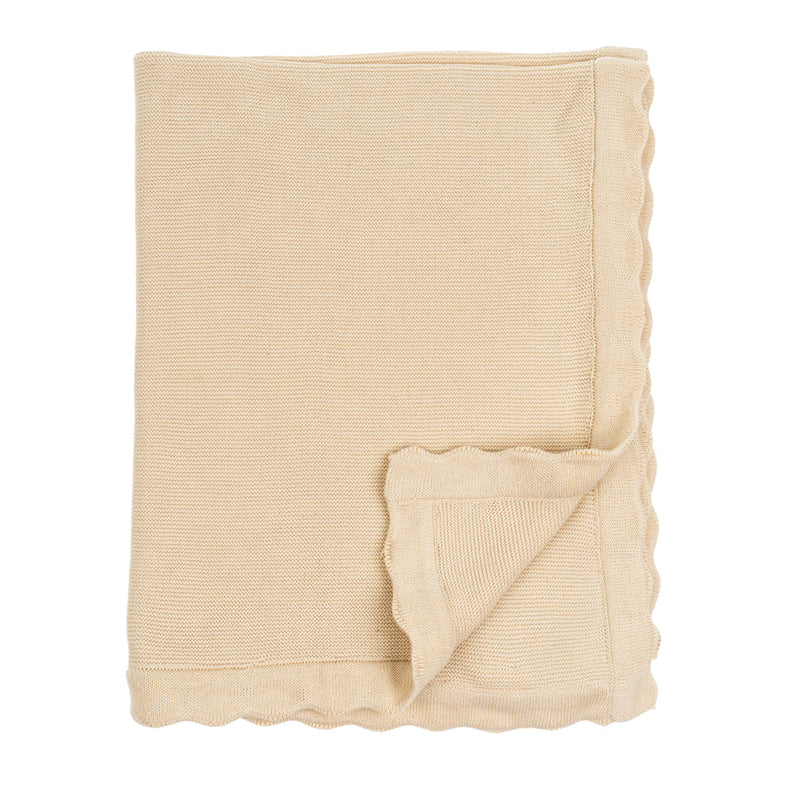 Scalloped Baby Blanket