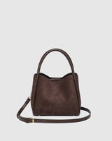 Steffie Suede Mini Tote