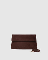 Luka Suede Clutch