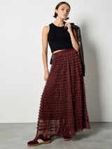Multi Tiered Tulle Skirt
