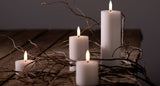 2X5.7" LED Pillar Candle