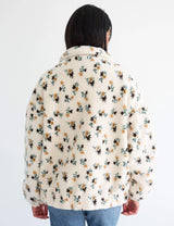 Floral Sherpa Jacket F25