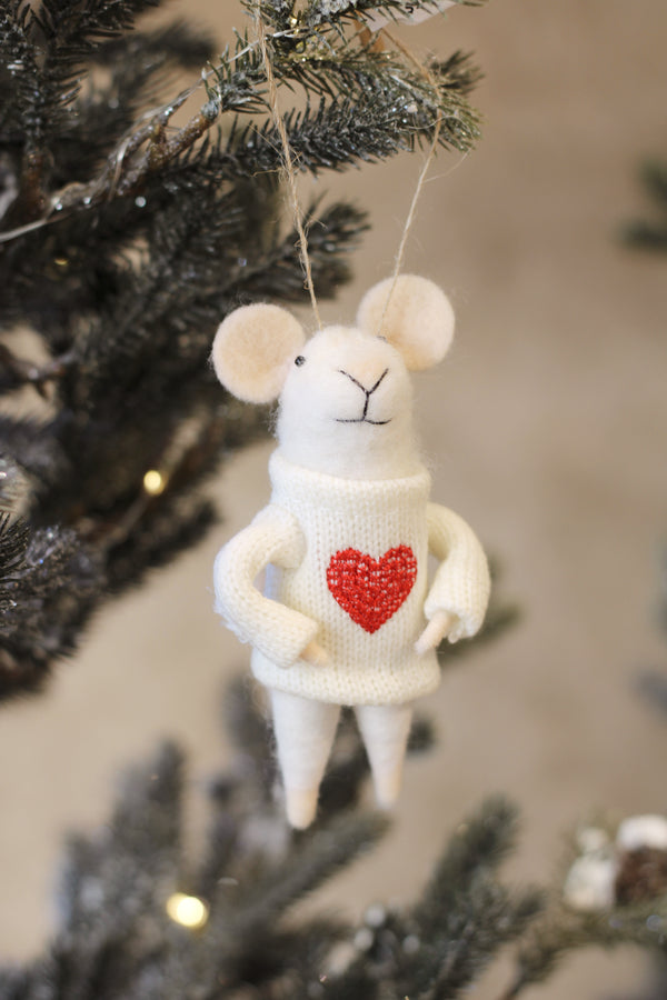 Happy Heart Mouse