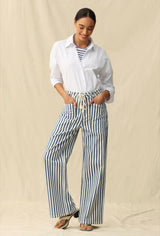 Tasmin Stripe Wide Leg