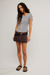 Most Wanted Striped Cardi Blk/Wht