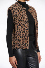 Elona Leopard Vest