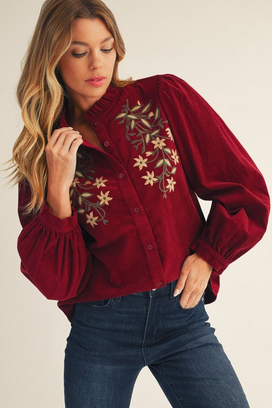 Carrie Cord Shirt