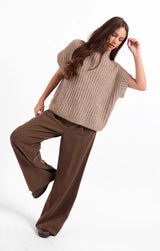 Granger T-Neck Knit Vest