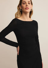 Spellbound Mesh Midi Dress