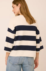 Amina Stripe Top