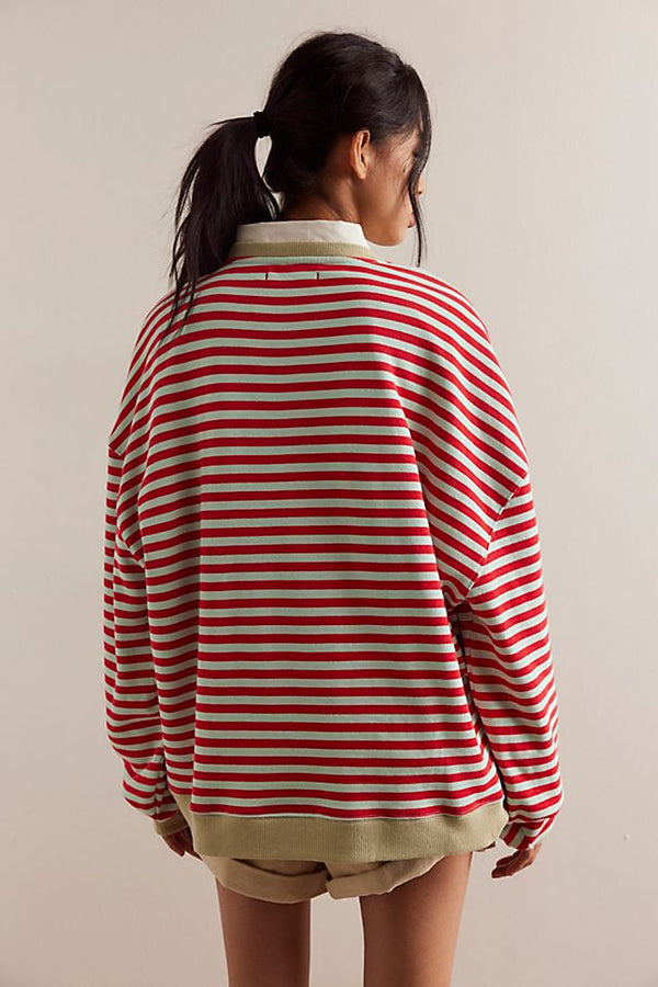 Classic Stripe Crew F24