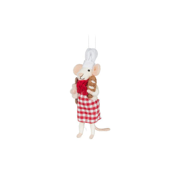 Pastry Chef Mouse Orn.