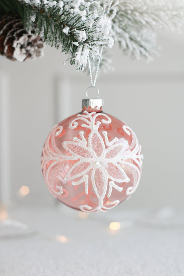 Pink Ball W/Beads