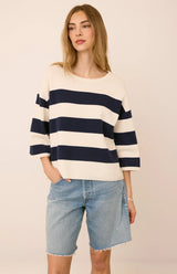 Amina Stripe Top