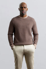 Broken Stripe Sweater