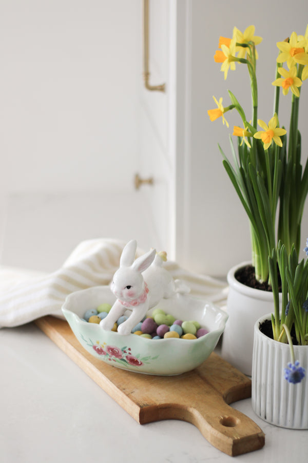 Leaping Bunny Dish
