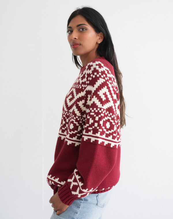 Fair Isle Sweater F25