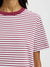 Striped Boxy Tee