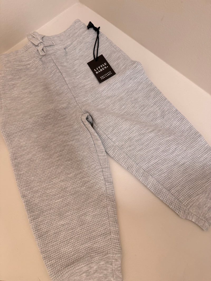 Kids Waffle Knit Jogger