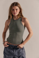 So Soft Stripe Tank